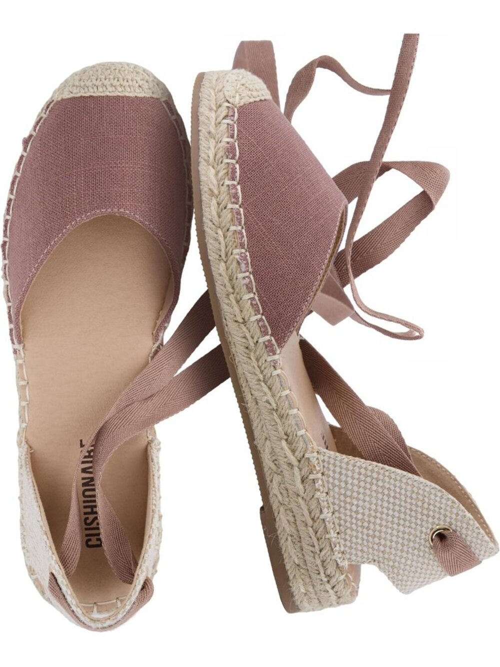 Women's Chocolate Tallish Espadrilles Closed Toe Wedge Sandal with Elastic